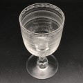 Antique `Woodstock` Glass Rummer (Kimberley 1892)