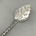 Solid Silver Dutch Antique Caddy Spoon