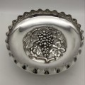 Beautiful Antique Silver-Plated Fruit Bowl (Walker & Hall)