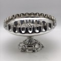 Beautiful Antique Silver-Plated Fruit Bowl (Walker & Hall)
