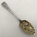 Victorian Solid Silver Berry Spoon (1860)