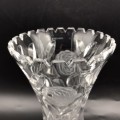 Attractive 1950/60`s `Rose-Cut` Vase