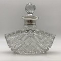 Early Elegant Silver & Crystal Scent Bottle (1929)