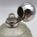 Antique Silver & Cut Crystal Perfume Bottle (1910)