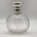 Antique Silver & Crystal Perfume Bottle (1920)