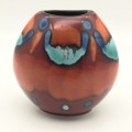 Poole Pottery `Volcano Purse` Vase