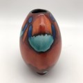 Poole Pottery `Volcano Purse` Vase