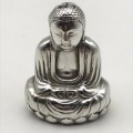 Antique Chinese Silver `Buddha` Pepperette (Signed)