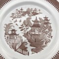 Victorian Royal Worcester `Willow Pattern` Plate (1889)