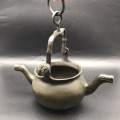 Antique Bronze `Double-Spouted` Cauldron or Pot