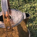 Large Antique `Arts & Crafts` Copper Hot Water Jug/Kettle