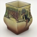 Miniature Royal Doulton `Dickens` Vase