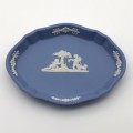 Blue `Wedgwood` Jasperware Trinket Dish