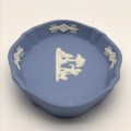 Blue `Wedgwood` Jasperware Trinket Dish