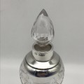 Attractive Antique Silver & Crystal Scent Bottle