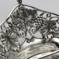 Pretty Small Sterling Silver `Art Nouveau`  Basket (1904)