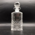 Elegant Vintage `Stuart Crystal` Decanter (Glencore Pattern)