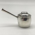 Victorian Miniature Silver `Saucepan` Pepperette (1894)
