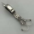 Rare Fabulous Silver `George III` Candle Wick Trimmer/Snuffer (1762)