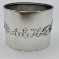 Rare `Liberty & Co` (CYMRIC) Silver & Enamel Napkin Ring (Archibald Knox)
