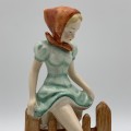 Charming Art Deco `W. Goebel` Figurine