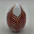 Early Art Glass `Feather` Paperweight