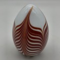 Early Art Glass `Feather` Paperweight