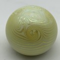 Vintage `Steve Smyers - Northern Star` Glass Paperweight (Signed)