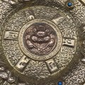 Antique Brass & Copper `Kirtimukha - Chepu` Wall Plate