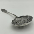 Vintage Dutch Silver-Plated Dessert Spoon