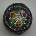 Vintage Mosaic & Butterfly Wing Pill Boxes (3)