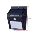 20 LED Solar Power PIR Motion Sensor Wall Light Outdoor Garden Waterproof Lamp