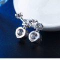 EXCUISITE!! Simulated Diamond Drop Earrings