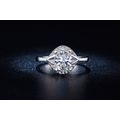 GORGEOUS!! 1.38ct Simulated Diamond Ring Size 7 US