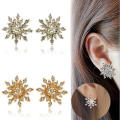 CHARMING!!  Star Rhinestone Earrings