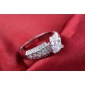 2.00ct Hand Crafted Simulated Diamond Engagement Ring