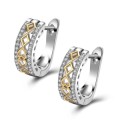GORGEOUS!! Earrings With 26 Simulated Diamonds