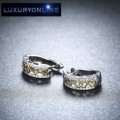 GORGEOUS!! Earrings With 26 Simulated Diamonds