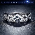 ASTONISHING!! Double Infinity Ring With 6.53ct Hand Crafted  Simulated Diamonds Size 7 US