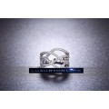 EXQUISITE! 1,2ct Simulated Diamond Ring Size 7 US