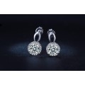 SUPERB!! ! Simulated Diamond Drop Earrings