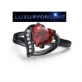 FOXY! Simulated Ruby And Diamond Ring Size 7; 8; 9 US