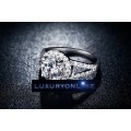EXCELLENT! 1.38ct  Simulated Diamond Ring Size 6; 7; 8; 9 US