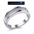 GORGEOUS! Hand Crafted 0,75ct Simulated Diamond Ring Size 6 US