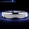 GORGEOUS! Hand Crafted 0,75ct Simulated Diamond Ring Size 6 US