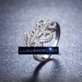 BRILLIANT! 0,25 Carat Simulated White Diamond Ring Size  7 US