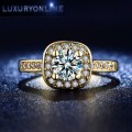 LOVELY! Ring With 27 1,75ct  Hand Crafted Simulated Diamonds Size 7 US