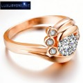 AMAZING! Tocean Ring With 1,75 Carat Simulated Diamonds Size 7 US