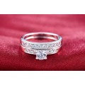 GORGEOUS! Hand Crafted 1,25ct Simulated Diamond Ring Set Size 7; 8; 9 US