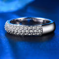 EXQUISITE! 0,75 Carat Simulated Diamond Ring Size 7; 9 US